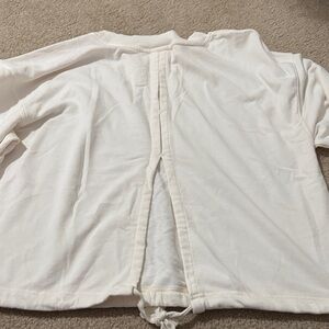 Old Navy Women's Crew Neck Sweater - White & Brown